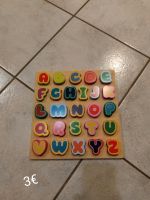 ABC Puzzle Holzpuzzle Alphabet Nordrhein-Westfalen - Euskirchen Vorschau