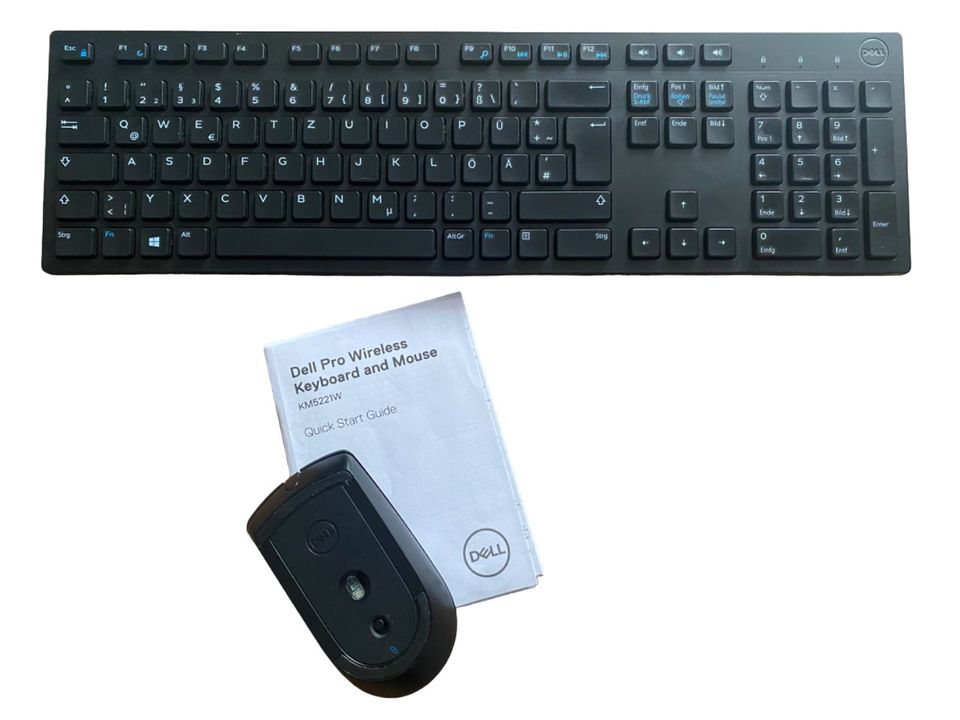 Dell KM5221W, Pro Wireless, Tastatur und Maus Set in Karben