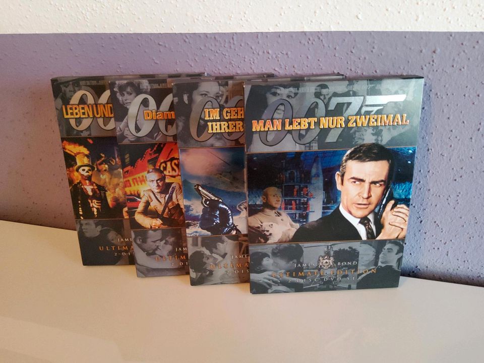 DVD's James Bond Ultimate Edition (20 Filme) in Kirchdorf i. Wald