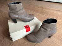 Högl Leder Stiefeletten, Damen Schuhe, Größe 39, taupe Nordrhein-Westfalen - Würselen Vorschau