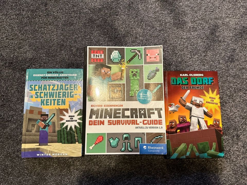 3 Minecraft Bücher in Bexbach