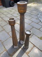 Kerzenständer (Teelichter) aus Holz, 3 Stck., bemalt, sehr schön! Niedersachsen - Hemmingen Vorschau