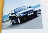 Opel Corsa C+ Opel Corsa C GSi Prospekt Preise von 2002 Nordrhein-Westfalen - Leverkusen Vorschau