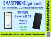 Samsung Galaxy A32 5G - SCHWARZ - gebraucht, mit Kaufbeleg Bayern - Pommelsbrunn Vorschau