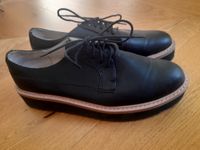 ZARA, Schnürschuhe, Gr. 42, Sohlenhöhe: 2,5-4 cm; schwarz, Leder Hamburg-Nord - Hamburg Langenhorn Vorschau