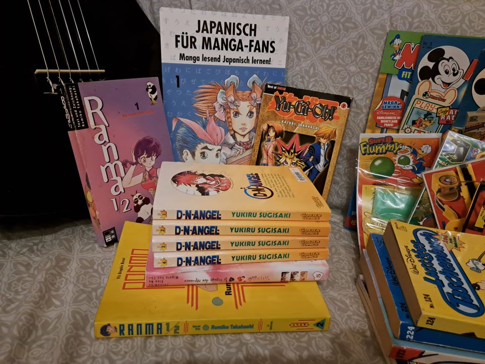 Manga Paket Ranma Yu gi oh / Micky Maus LTB Set 80er 90er in Essen