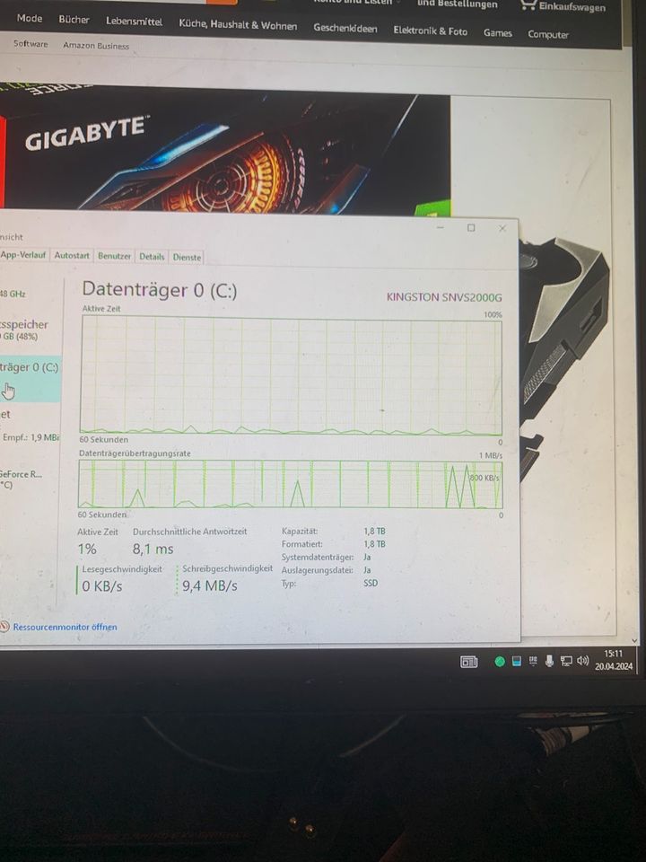 Gaming pc (Gigabyte 3070ti) in Hagenow