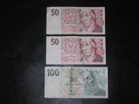 Banknote / Geldschein / Konvolut / Lot, TSCHECHIEN, 3 Scheine Bayern - Obernzell Vorschau