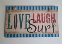 Holz-Schild Live Laugh Surf Hessen - Schwalbach a. Taunus Vorschau