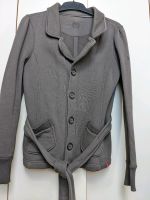 Esprit EDC Sweatblazer mit Gürtel olivgrün, grau/grün Gr.M/L Berlin - Marienfelde Vorschau