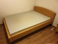 Bett, Rattan 140x 200/ 1,40x 2,00 m Bayern - Kaufbeuren Vorschau