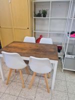 Esstisch Tisch Stühle weiß Holz skandinavisch Lieferung möglich Berlin - Hellersdorf Vorschau
