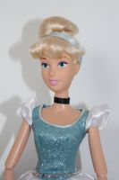Disney Store singende Cinderella Puppe singing doll 17" Hessen - Twistetal Vorschau