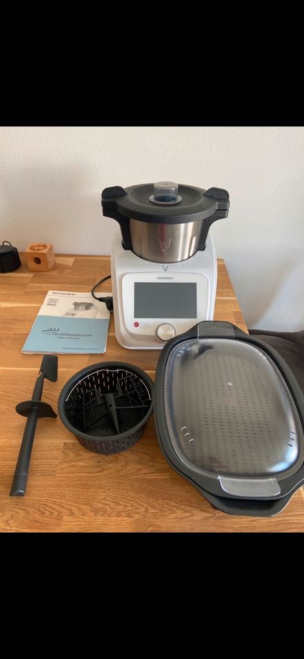 Monsieur Cuisine Küchenmaschine weiss Silvercrest Geschenk in Wallersdorf