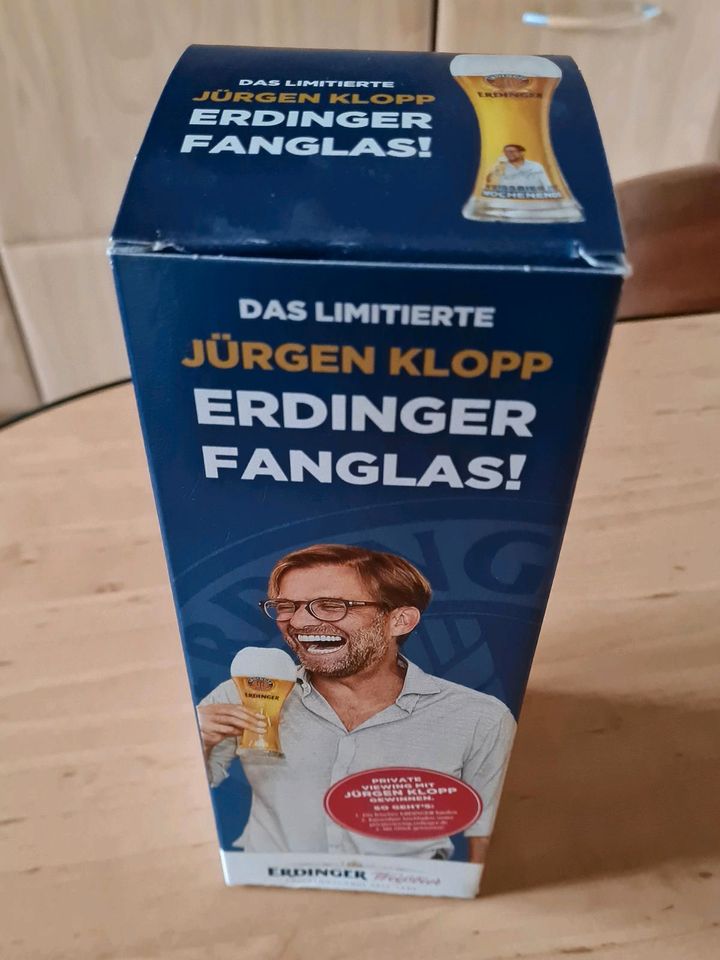 Erdinger Fanglas,Weißbier Glas,neu ovp, TOP!!! in Dierdorf