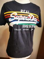 T- Shirt / Super Dry / dunkelblau Frauen 40 Hessen - Hirzenhain Vorschau