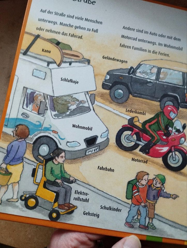 Im Straßenverkehr, Kinderbuch mit Klappen,wir wissen was in Weißenburg in Bayern