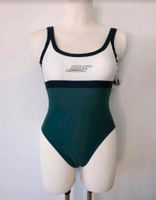 Badeanzug Gr. 42 L Schwimmanzug Swimsuit grün weiß dunkelblau Nordrhein-Westfalen - Bergisch Gladbach Vorschau