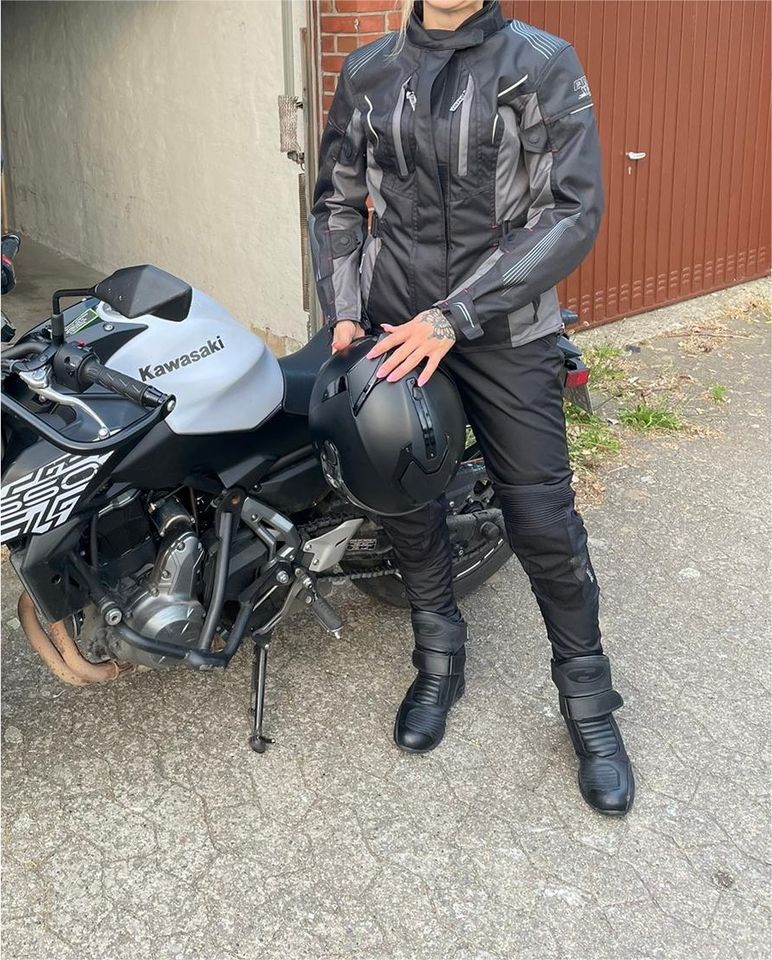 Damen Motorradkombi Jacke und Hose Textil inkl. Protektoren in Braunschweig