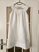 weißes Leinenkleid Gr.38 Niedersachsen - Kalefeld Vorschau