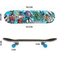 Kinder Best Sporting Skateboard Octopus| Blau| Wie Neu | NP 44€ Eimsbüttel - Hamburg Niendorf Vorschau