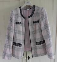 Eleganter Blazer Gr. 40 rosa-schwarz Bouclé (MONA) Niedersachsen - Achim Vorschau