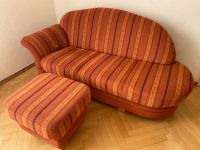 Sofa / Couch mit Schlaffunktion und Hocker Baden-Württemberg - Balingen Vorschau