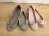 Ballerinas grau/taupe/beige und rosa Gr. 38 Baden-Württemberg - Ammerbuch Vorschau