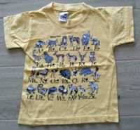 Shirt gelb 110/116 Alphabet Tiere Baden-Württemberg - Ravensburg Vorschau