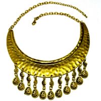 Kette Halskette Collier Statement Vintage Bauchtanz Boho Tribal Hessen - Laubach Vorschau