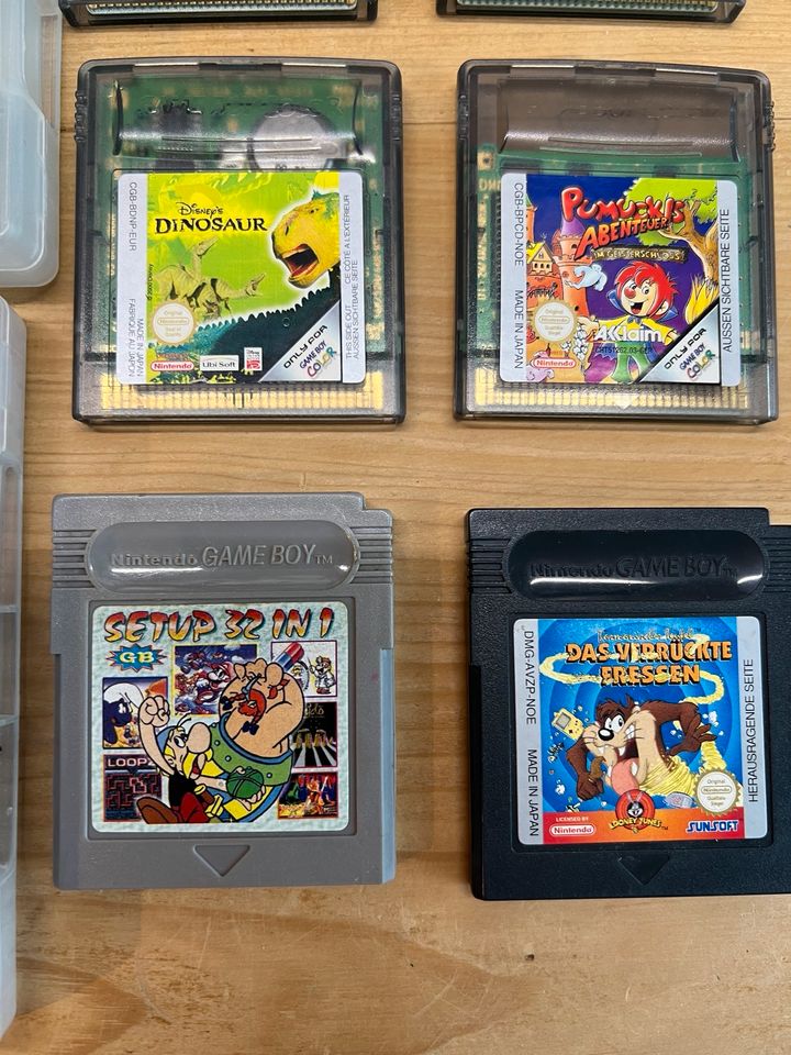 Nintendo DS Gameboy & Gameboy Color Spiele in Neuberg