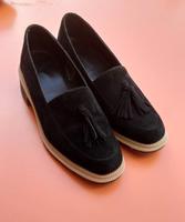 Schwarze Wildleder Loafer Dr. Martens, Gr. 39, ungetragen! Köln - Nippes Vorschau