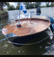 Holz Motorboot Plaue 601 40 PS Bayern - Bergrheinfeld Vorschau