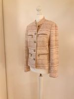 ZARA Blazer Kurzblazer Boucléblazer Puder Rosé Leinenoptik Lurex Herzogtum Lauenburg - Wentorf Vorschau