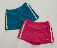 Nike Shorts Damen Dri Fit Gr. S Doppelpack Pink und Türkis Bayern - Mainaschaff Vorschau