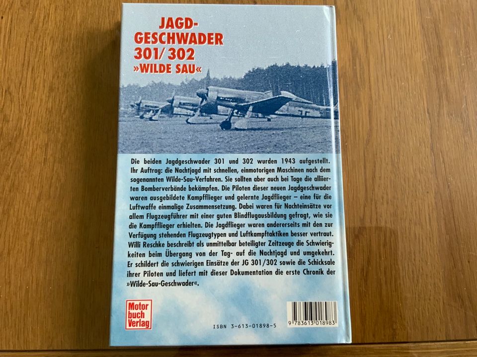 Buch: Jagdgeschwader 301/302 „Wilde Sau“ Willi Reschke in Kevelaer