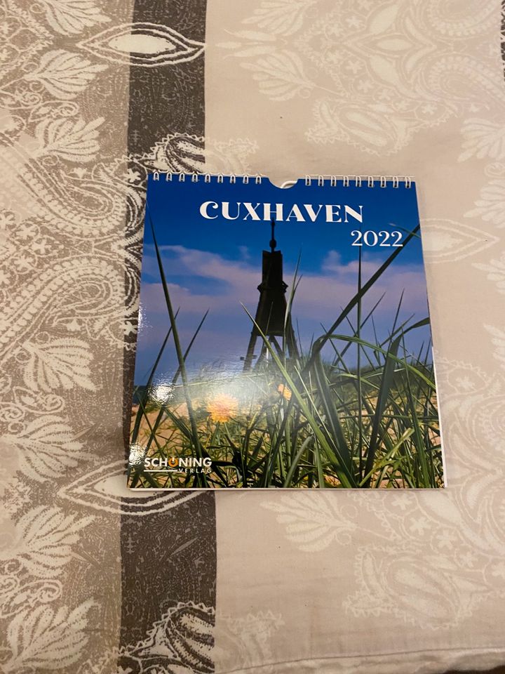 Cuxhaven Postkartenkalender 2022 in Angelmodde