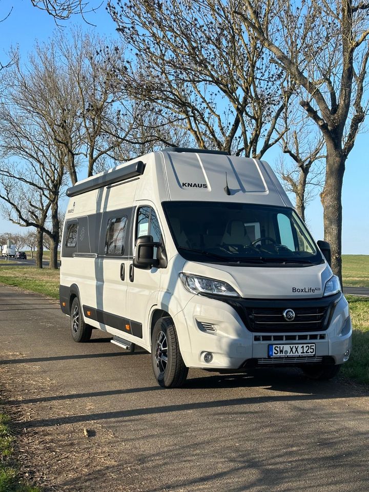 Camper zu vermieten Kastenwagen Wohnmobil Knaus Boxlife 630 Längsbetten Frühbucherrabatt bis 31.3. in Schweinfurt