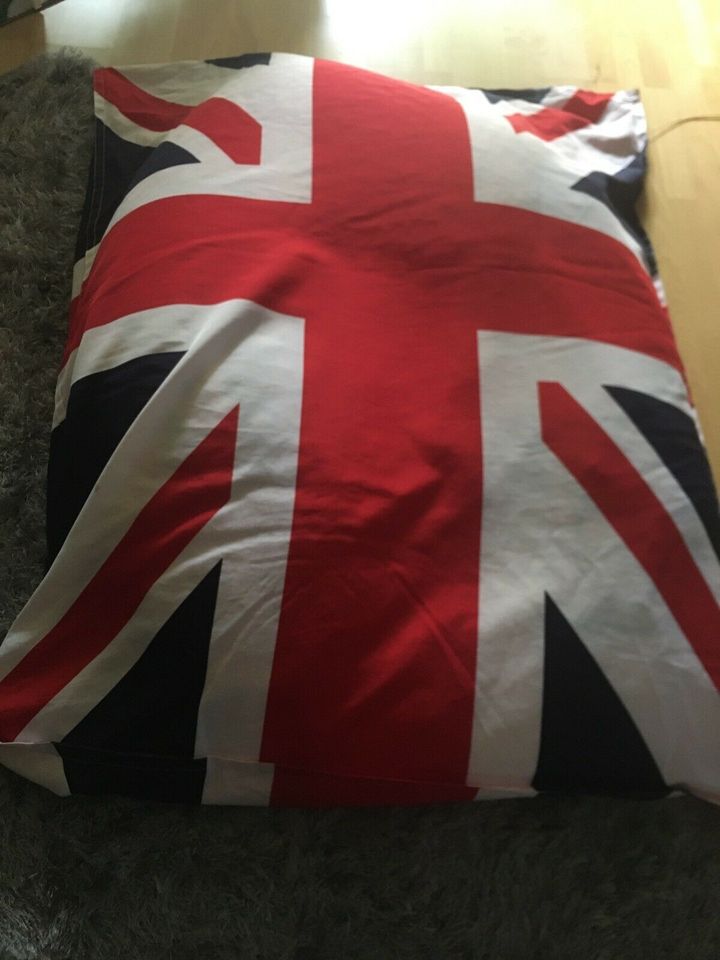 Sitzsack Mit britischer Flagge in Saarbrücken