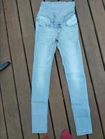Schwangerenjeans stretch hellgrau Harburg - Hamburg Marmstorf Vorschau