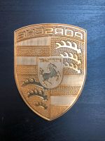 Porsche Emblem Leder Werkzeug Kr. München - Aschheim Vorschau