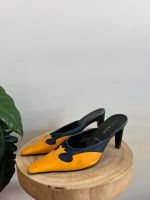 90er Y2K Vintage Retro Escada Western Sabots Heels Pumps Pantolet Baden-Württemberg - Heidelberg Vorschau