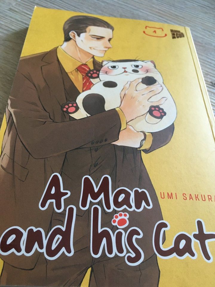 Manga A man and his cat 1 Umi Sakurai in Kiel