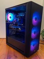 Gaming Pc GTX 1660 ti Ryzen 2600X 16GB DDR4 Schwarz Top Zustand Nordrhein-Westfalen - Recklinghausen Vorschau
