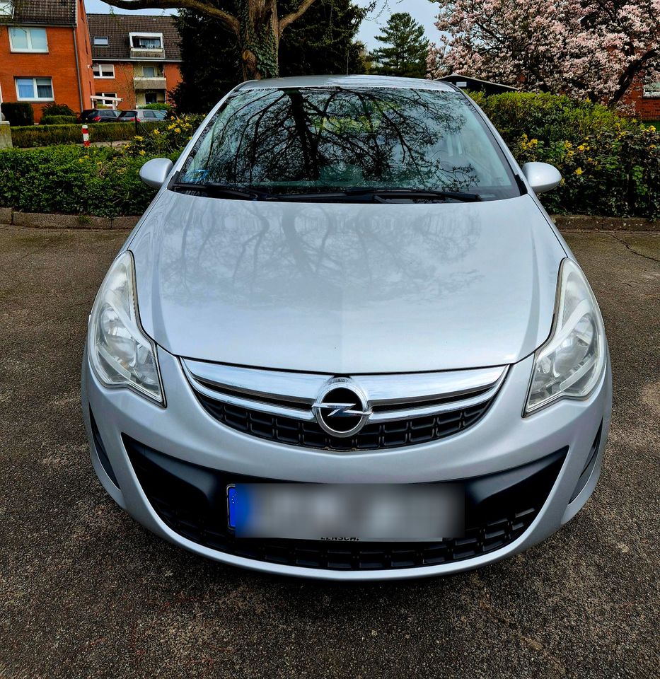 Opel Corsa D Silber 1.2 69PS Tempomat Sitz/Lenkradheizung Parksen in Nortorf