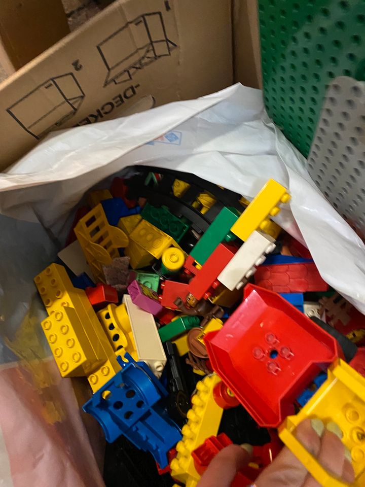 Karton voll Lego Duplo in Essen