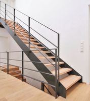 ✔️ Stahltreppe mit Holzstufen Nordrhein-Westfalen - Bottrop Vorschau