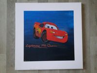 Bild auf Leinwand selbst gemalt "Cars" Lightning McQueen Sachsen - Freital Vorschau