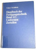 Handbuch der Fertigungstechnik. Band 2 Teilband 3 Berlin - Hohenschönhausen Vorschau