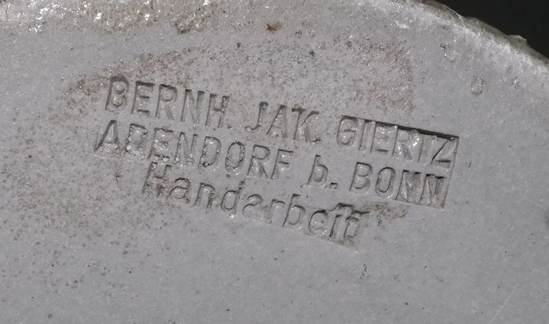 alte Bodenvase Bernh Jak Giertz Adendorf Bonn Handarbeit Vase in Drensteinfurt